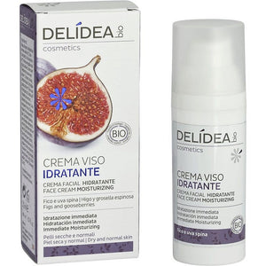 Delidea Crème Visage Hydratante Figue & Groseille 50 ml
