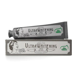 Alta Natura Tandpasta Ultra Hvidende aktivt kul 75ml
