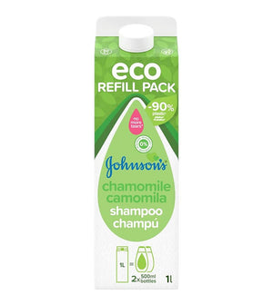 Johnson's Eco Refill Pack Baby Shampoo Camomila 1000 ml