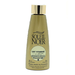 Soleil Noir N°36 Vitamin Milk Tanning Sublimator spf4 glitter gold 150ml