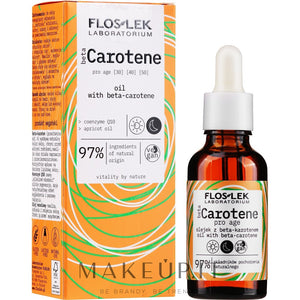 Floslek Laboratorium Sérum nourrissant au bêta-carotène pour raffermir la peau 30 ml