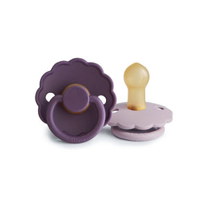 FRIGG Daisy Größe 1:0-6 Monate Schnuller Violet Dream/Soft Lilac 2 Stück