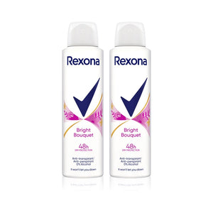Rexona Sexy Bouquet Antitranspirant Spray, Vorteilspack 2 x 150 ml