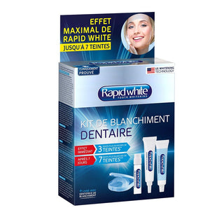 Rapid White Kit Teeth Whitening System 4 shades in 1 week