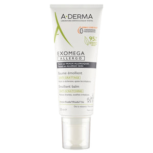 A-Derma Exomega Allergo Balsam Emolientowy Antigraffio dla Skór Alergicznych 200 ml — Balsam