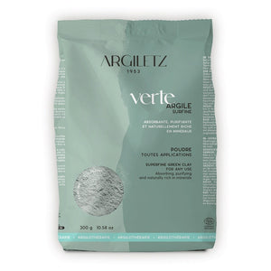 Argiletz Argilla Verde Surfine Polvere Tutte le Applicazioni 300g — Argilla Cosmetica